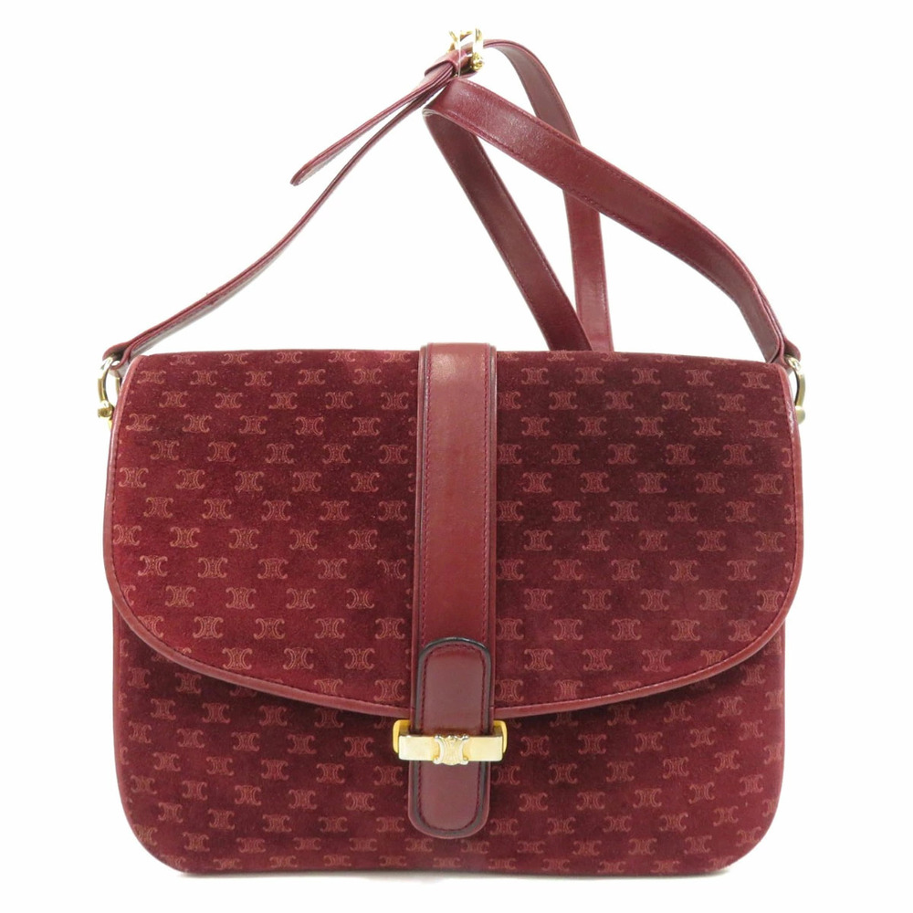 Celine Macadam shoulder bag suede leather - Picture 11 of 11